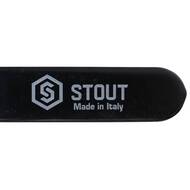 Кран шаровый STOUT 1/2"ВВ, ручка, стандартнопроходной, SVB-0011-000015