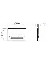 ��������: ����������� Vitra + ������� ���� + ������ Integra Square + ������� ��������� 9856B003-7206