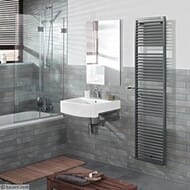 Полотенцесушитель стальной Zehnder Universal HU-180-060-NA50 (1807х600) водяной, цвет: категория 2