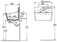 �������� Jacob Delafon NORMA � ����������� ��� �������, ����� E1899-00