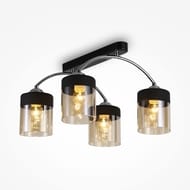 Люстра Freya Gretta (Гретта) FR5088PL-04B, IP20,черный