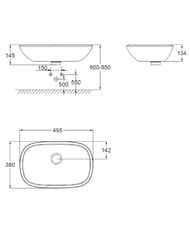 �������� ��������� Grohe Eurostyle 495�380�134 ��� ��������, ��� ���. ��� ���������, ����� 39216000