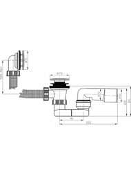 ����-������� ��� ����� PLASTBRNO �������, 40/50, L=55��, ����, EVK0150