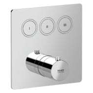 Смеситель термостатический для душа Remer X Style X99QD3KB, хром
