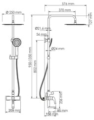 ������� ������� WasserKRAFT A17101 ������������� ���������, �������/������ ���, ������ ������