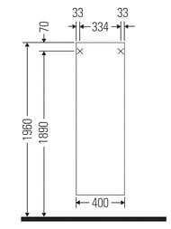 ���� Duravit Zencha 1760�400�360��, ���� ������ ��� ZE1352L16800000