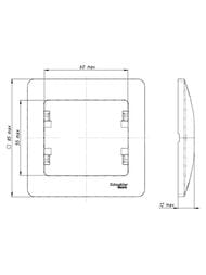 ����� Systeme Electric GLOSSA 1 ���� ������� GSL001201