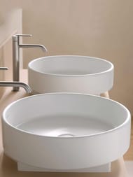 Раковина накладная Duravit Balcoon 450 x 450 DuraShield, белая матовая 240945AC79 — изображение 4