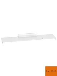 Полка для ванны Salini GABBIANO 1906201MF (900х200х72мм) S-Stone, RAL 2011 насыщенный оранжевый