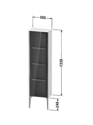 ���� ��������� Duravit XViu 400�1330�240 ����� �����, ������ ���./����� ������/������ XV1365LB222