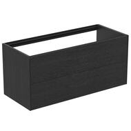 Тумба под раковину Ideal Standard CONCA 1200x505x540 2 ящика внешних, шпон дымный дуб T3945Y4