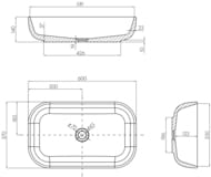�������� ��������� Aquaton ���� 1A73313KLK010 600�370�123�� ��� �������� � ���. ��� ���������, �����