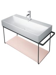 Полка стеклянная для консоли Duravit DuraSquare 770х380 абрикосовый жемчуг 0099678600