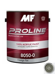 Краска MF Paints Proline Red 8050 моющаяся глубокоматовая (3,8л) MF 0423 (шт.)