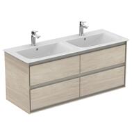 Тумба подвесная Ideal Standard CONNECT AIR 1200х517х440 4 ящика, коричневое дерево E0822UK