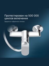 Смеситель для душа AM.PM Sunny F85C20000 настенный, однозахватный, без излива, цвет: хром