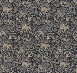 Обои флизелиновые Milassa Classic Estate EST7, 018 (1х10,05) белочка, черные (рул.)