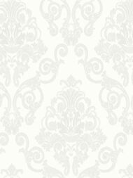 Обои виниловые на флизелине Prima Italiana Ducale (1,06х10) рисунок, белые 80224 (рул.)