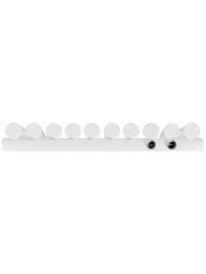 Дизайн-радиатор STOUT Tube Round 10 секц. ниж.прав.подкл. R40 1-1750-10 RT белый