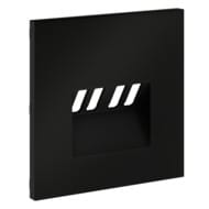 Накладка для розетки акустической 4-местной Voltum S70 VLS001508, черный матовый