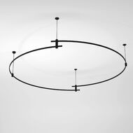 Магнитный шинопровод Round Elektrostandard Esthetic Magnetic 85218/00 a067843, черный