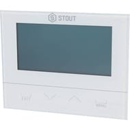 Терморегулятор STOUT ST-292v3 проводной, ЖК-дисплей, недельное програм., белый, STE-0101-029231 — миниатюра 2