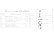 ������� Cersanit LED 010 base 600x700 � ���������� KN-LU-LED010*60-b-Os