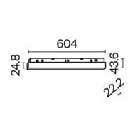 Светильник трековый Maytoni Basis TR030-2-24W4K-B