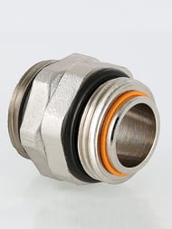 Сдвоенный ниппель VALTEC 1" для сборки коллекторных групп VT.0606.0.06