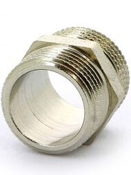 Ниппель Tiemme 3/4"Нх3/4"Н лат.никелир, 1500084(1552N000505)