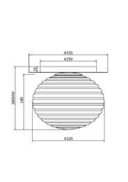 ���������� ���������� Maytoni Reels (����) MOD268CL-01G, IP20, E27�3, ������