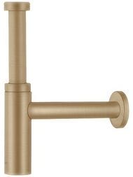 Hansgrohe Сифон для раковины дизайнерский шлифованная бронза 52105140