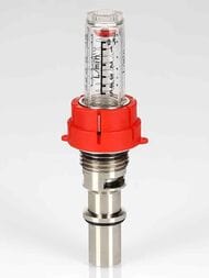 Клапан настроечный с расходомером VALTEC коллекторный, встраиваемый  VT.AC674.V.0