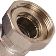 Насосная группа ROMMER с термостатическим смесительным клапаном (35-60°С) 1" без насоса