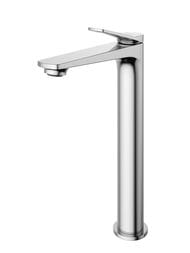 Смеситель для раковины BelBagno UNIQUE-LMC-CRM-W0 244мм, однозахватный, без донного клапана, хром