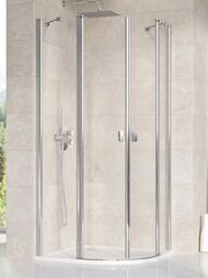 ������� ������ RAVAK CHROME CSKK4-80 (800�800�1950) ��������� �����, ������, ���������+Transparent