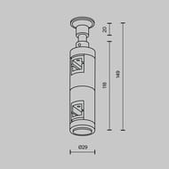 ��������� ��������� Wall ������� Maytoni Flarity (�������) TRA155CW-D1-BS ������, IP20