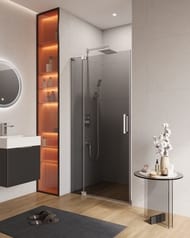 ������� ����� � ���� CEZARES SLIDER-B-1-80/90-GRIGIO-Cr