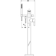 ��������� ��� ����� Duravit D-Neo DE5250000010, �������������, ����