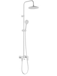 Душевая система ESKO Kazan, с смесителем,, White ST225KZW
