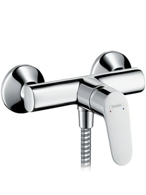Смеситель для душа Hansgrohe Focus 31960000 настенный, однозахватный, без излива, цвет: хром