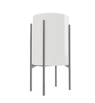 Консоль для раковины AeT POLI (419х282х787) стальная, цвет: хром A804VXL — миниатюра 1