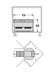 ������������ ������� ��� ������ 36� Hailo Rondo 3645-12 � ������� ����