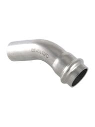 Пресс угольник VALTEC 108а х108, 45° нерж. сталь, VTi.958.I.108108 — миниатюра 1