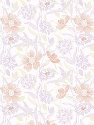 Обои флизелиновые Hygge III Dacha Hg20 003 (1,00х10,05) цветы, фиолетовые (рул.)