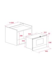 ������������� ���� TEKA Total MS 622 BIS L SS (595�390�334) ����., 22 �, �����, ����. �����/������