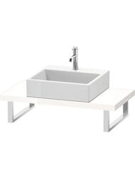 Столешница Duravit DuraStyle 2000x480х45 1 вырез, белый глянец DS100C02222