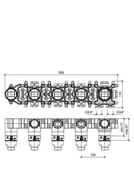 ���������� ����� Almar Modular ������������� ��������� ��� �����/���� �� 3 ������ E176911