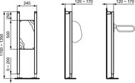 ����������� Ideal Standard ProSys + �������� ������� ������ 120��, ����� 35�� ����� R010567+S6461AC