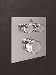 Ideal Standard CERATHERM NAVIGO Смеситель для душа A7302AA встраив , термостат, внешн.часть, хром